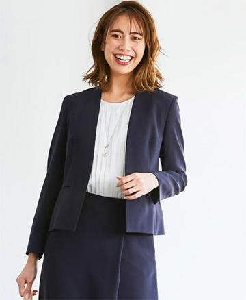 卒園 入園 入学式 Vネックノーカラージャケット12選 カッコよくておしゃれなママを演出 Piece Of Cake ピース オブ ケイク